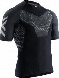 Футболка для бега X-Bionic Twyce 4.0 Run Shirt Men Opal Black/Arctic White