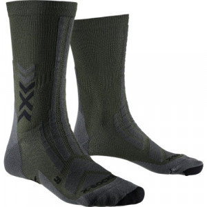 Носки X-Socks Hike Discover Crew dark sage/black E014 