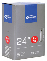 Велокамера 24" Schwalbe SV10 24'х1.50-2.40 40/62-507 IB AGV 40mm (05-10421313) Велокамера 24" Schwalbe SV10 24'х1.50-2.40 40/62-507 IB AGV 40mm (05-10421313)