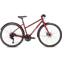 Велосипед Atom Symbiotic Speed Lady 28" matt burgundy red рама: M (51 см) (2025)