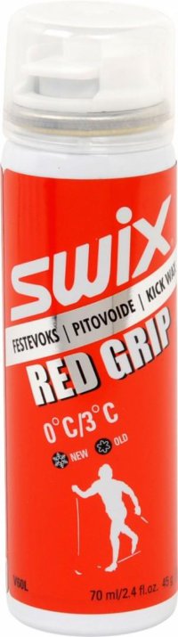 Мазь держания Swix жидкая аэрозоль red liquid 0C to +3C 70 мл (V60LC)
