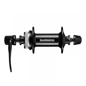 Втулка передняя Shimano MT200, 32 отверстия, OLD:100мм, QR, под диск C.Lock, цвет черный 