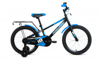 Велосипед Forward METEOR 18 черный / синий (2022)