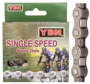 Цепь YBN S410 1/2&quot;x1/8&quot; 100 звеньев, для 1 скор. велосипедов 
