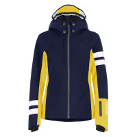 Горнолыжная куртка One More 101 Woman Insulated Ski Jacket navy/sun/white 0D101B0-33EA