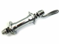 JOY TECH Втулка передняя 431, МТВ, 36Н, ось М9х100мм, с эксцентриком, сталь, 190г, серебр.