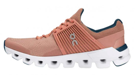 on cloudswift blush denim