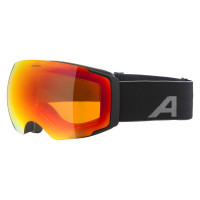 Маска Alpina Falera Mag q-lite black matt/q-lite red S2/pink S1 размер L