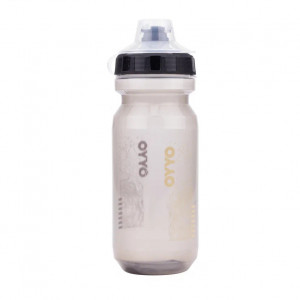 Фляга Oyyo BT028 550 мл серая/золотая 