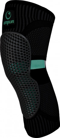 Защита колена Amplifi MKX Knee Black/Turquoise (2022)