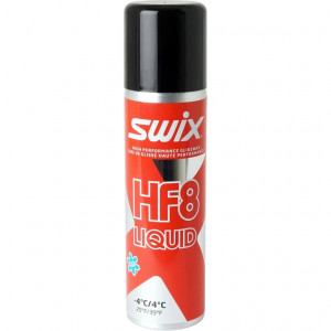 Парафин Swix HF08X red -4/+4 жидкий высокофтористый парафин (аэрозоль) 125мл (HF08XL-120) 