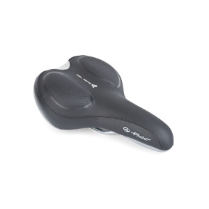 Седло AUTHOR 8-31048015 JOLLY комфорт. 260х170мм гелевое (20) черное 