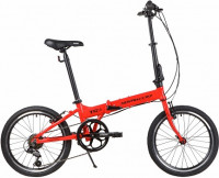 Велосипед NOVATRACK TG-20 20" складной красный (2020)