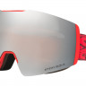 Горнолыжная маска Oakley Fall Line XM red dynamic flow strap / Prizm Snow Black Iridium Lenses - Горнолыжная маска Oakley Fall Line XM red dynamic flow strap / Prizm Snow Black Iridium Lenses