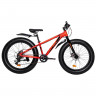 Велосипед Novatrack SUV Fatbike 24" красный рама: 13" (2024) - Велосипед Novatrack SUV Fatbike 24" красный рама: 13" (2024)