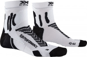 Носки для бега X-Socks Run Performance Men B002 opal black/arctic white 