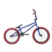 Велосипед Stark Madness BMX 2 фиолетовый матовый/черный/бургунди рама: 20.5" (2025)