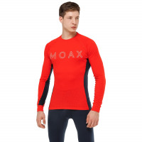 Термофутболка мужская Moax Race LS ярко-красный/синий (MX114031-99990)
