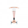 Самокат Globber Junior Foldable Lights Ecologic персиковый - Самокат Globber Junior Foldable Lights Ecologic персиковый
