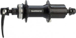 Втулка задняя Shimano Alivio, M4050, 36 отверстий, 8/9/10 скоростей, C.Lock, QR, цвет черный 