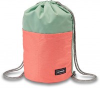 Рюкзак мешок Dakine Cinch Pack 17L Arugam (салатовый с коралловым)