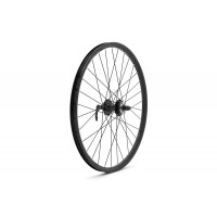 Колесо KMS 24" переднее, двойной обод, черное Колесо KMS 24" переднее, двойной обод, черное