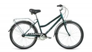 Велосипед Forward BARCELONA 26 3.0 темно-зеленый/серебристый 17&quot; (2022) 