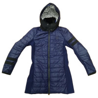 Куртка One More 401 Woman Freetime Eco-Padded Softshell Hoody Coat navy/navy/black 0D401ZL-33FB