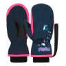 Варежки горнолыжные Reusch Kids Mitten Dress Blue/Knockout Pink - Варежки горнолыжные Reusch Kids Mitten Dress Blue/Knockout Pink