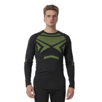 Фуфайка мужская White Owl SIR-T черная с зеленым