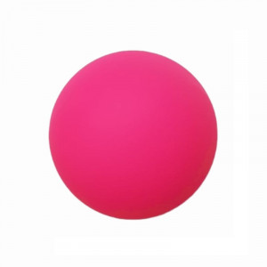 Мяч для стрит-хоккея Mad Guy 8,8 см розовый 