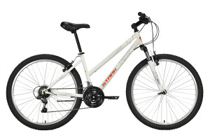 Велосипед Stark Luna 26.1 V Steel белый/красный Рама: 14.5&quot; (2022) 