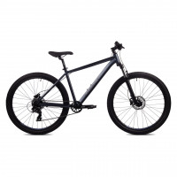 Велосипед Aspect Ideal HD 27.5 серый рама 18" (2024)