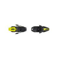 Крепления Fischer RC4 Z11 GW Powerrail Brake 78 [G] solid black/flash yellow (2023)