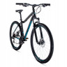 Велосипед Forward Sporting 29 2.2 disc черный/бирюзовый (2021) - Велосипед Forward Sporting 29 2.2 disc черный/бирюзовый (2021)