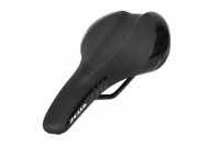 Седло Zeus Z-1050 MTB Sport 270*145 мм, рельсы сталь, анатомическое, черное, 325 гр (2022)