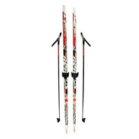 Комплект беговых лыж Brados NNN - 170 Wax LS Red