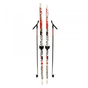 Комплект беговых лыж Brados NNN - 170 Wax LS Red 