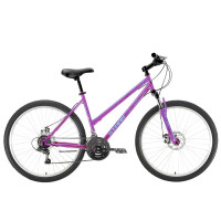 Велосипед Stark Luna 26.1 D Steel фиолетовый/голубой Рама: 18" (2022)