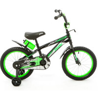 Велосипед Zigzag Cross 16 черный/зеленый