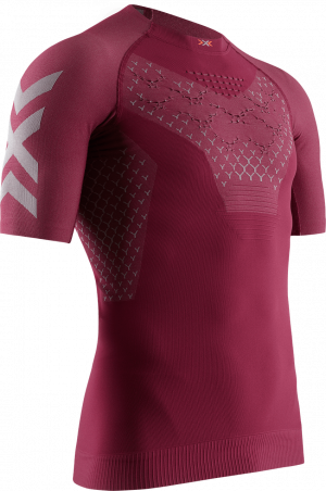 Футболка для бега X-Bionic Twyce 4.0 Run Shirt Men Namib Red/Dolomite Grey 