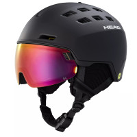 Шлем с визором Head Radar 5K MIPS black (2025)