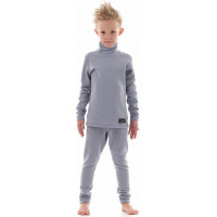 Детское термобелье Dragonfly Зима высокий ворот Grey (2021)