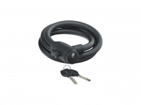 Замок тросовый KELLYS KLS Hardcoil 7ммх15ммх180см, ключ с подсветкой