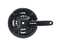 Система Shimano, MT101, 175мм, для 3x9ск, Кв, 40/30/22, с защитой от цепи., с болтами креп, черный (2021)