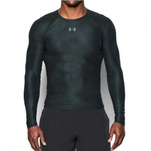 Футболка компрессионная Under Armour Compression Longsleeve Shirt Black 