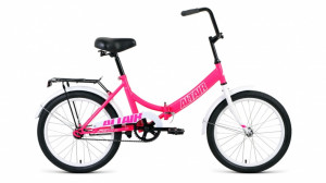 Велосипед Altair City 20 (1 скорость) розовый/белый (2020) 