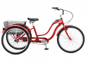 Велосипед Schwinn TOWN &amp; COUNTRY 26&quot; красный Рама M (18&quot;) (2022) 