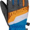 Перчатки горнолыжные Reusch Dario R-Tex XT Junior black melange/brilliant blue/shocking orange - Перчатки горнолыжные Reusch Dario R-Tex XT Junior black melange/brilliant blue/shocking orange