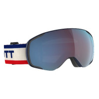 Маска Scott Vapor Goggle beige/blue enhancer blue chrome